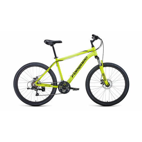 Велосипед 26 FORWARD HARDI 2.1 (DISK) (21-ск.) 2022 (рама 18) яркий/желтый/черный