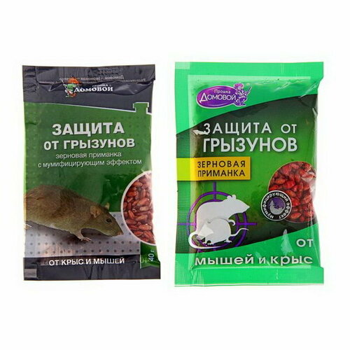Зерновая приманка от грызунов 40 г