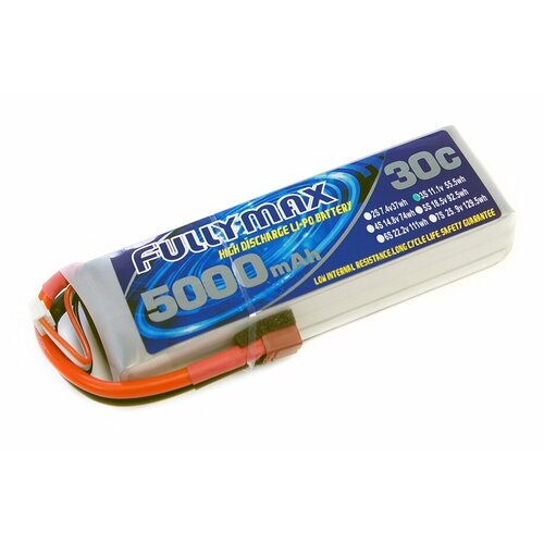 аккумулятор lipo 11 1v 1450mah 30c cqb bluemax Аккумулятор LiPo Fullymax 11.1V 5000мАч 30C FB5000HP-3S