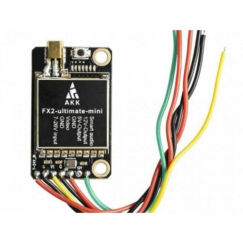 Передатчик AKK FX2-ultimate mini 5.8Ghz 40CH 25/200/600/1200mW Smart Audio 2709
