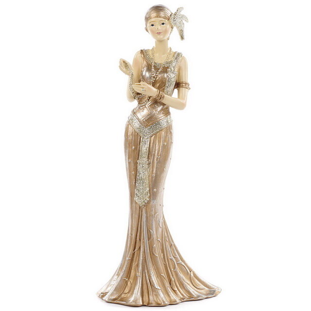 Goodwill Декоративная статуэтка Леди Паолина в вечернем платье - Il Grande Gatsby 24 см MC 36404