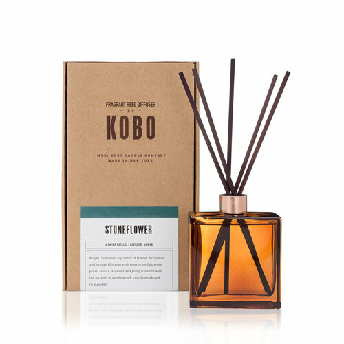 STONEFLOWER Ароматический диффузор 266 мл, KOBO Candles