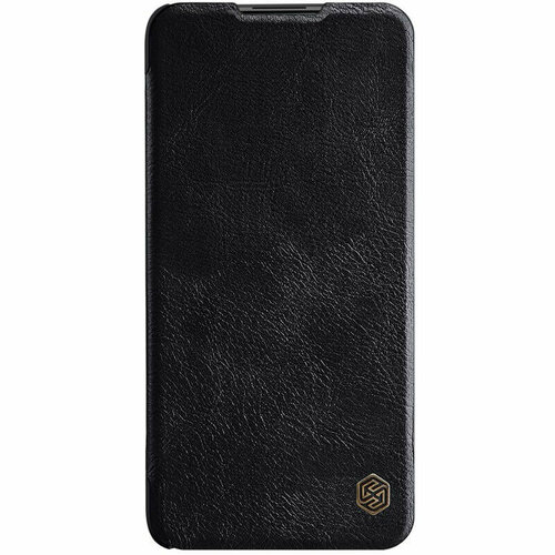 чехол nillkin nature case для xiaomi redmi note 9 серый гелевый Чехол Nillkin Qin Leather Case для Xiaomi Redmi Note 9T Black (черный)