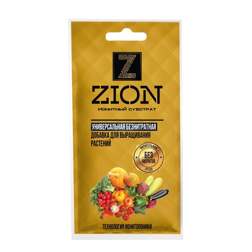 Удобрение Классик, универсальное, минеральное, субстрат, 30 г, саше, Zion