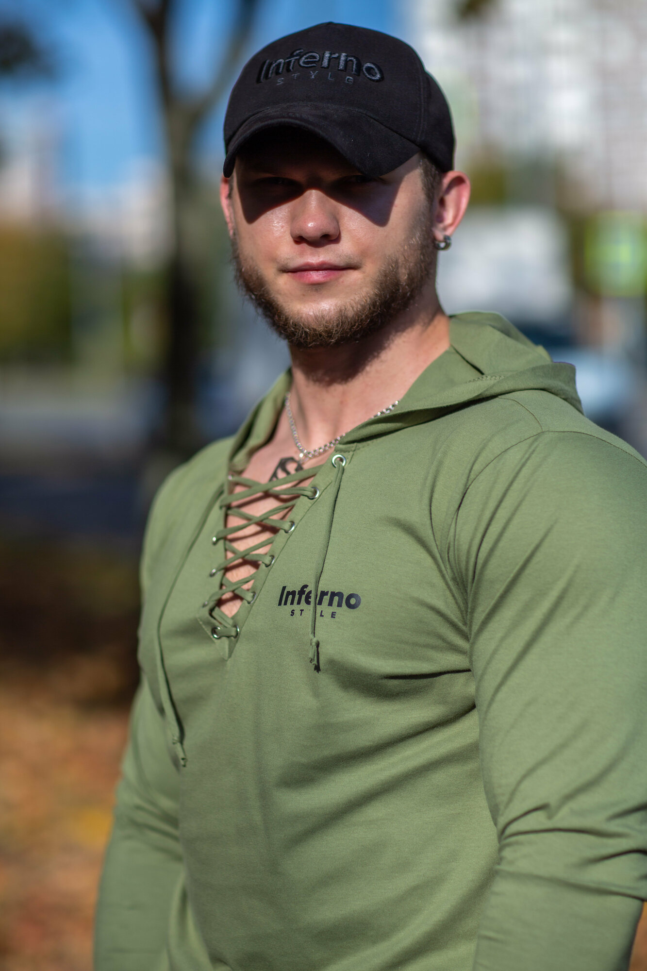 Футболка Inferno Style, размер 2XL, хаки — фото 1