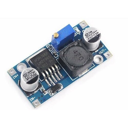 Понижающий преобразователь LM2596S DC-DC 3A AIIIFPV AIII-FA-029 module regulator high power quality supply 3a adjustable dc dc lm2596 lm2596s input 4v 35v output 1 23v 30v dc dc step down