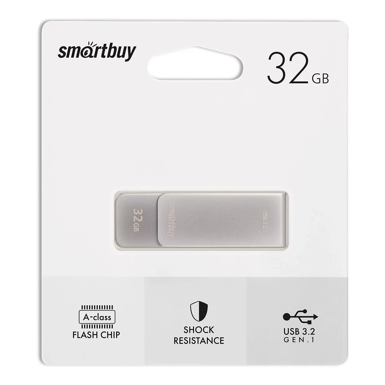 Память USB Flash Smart Buy USB 3.0 32GB M1 Metal Apricot (USB 3.0/3.2 Gen.1) (SB032GM1A)