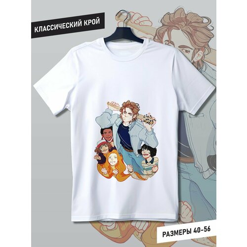 фото Футболка, размер xs, белый будь на стиле