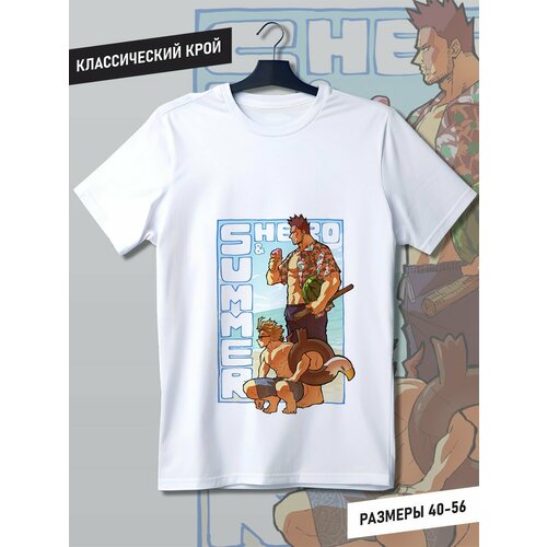 фото Футболка, размер m, белый будь на стиле