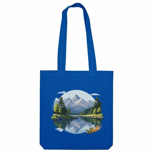 фото Сумка шоппер us basic, синий