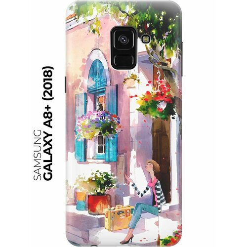 RE: PAЧехол - накладка ArtColor для Samsung Galaxy A8+ (2018) с принтом Девочка на цветущей улочке re paчехол накладка artcolor для samsung galaxy j6 2018 с принтом девочка на цветущей улочке