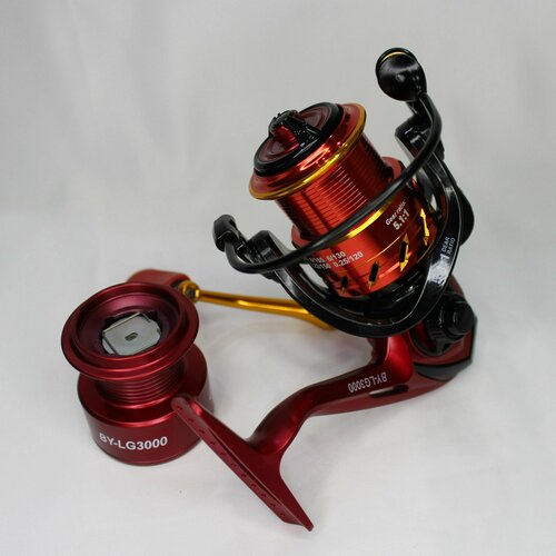 Катушка рыболовная BoyaBy LG 2000 передн. фрикцион 8+1п, 5,1:1