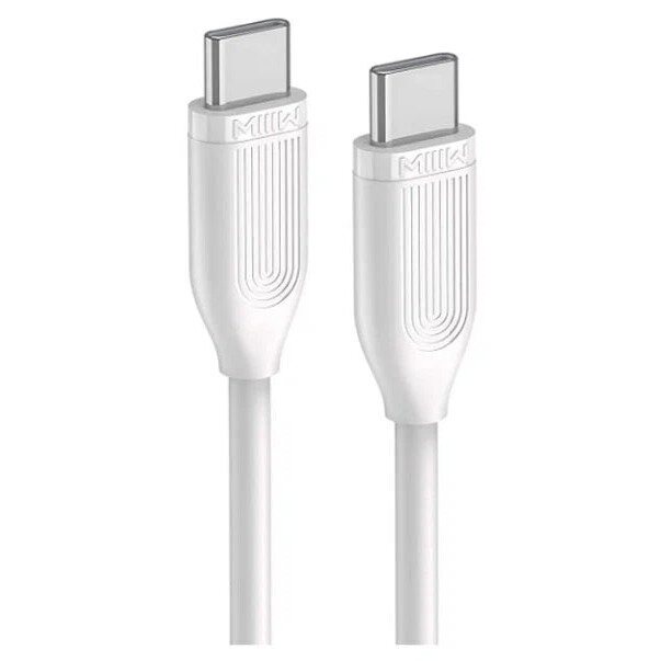 Xiaomi Кабель Xiaomi Miiw fast Data Cable USB-С to USB-С 1.2 метра White белый MWQE01