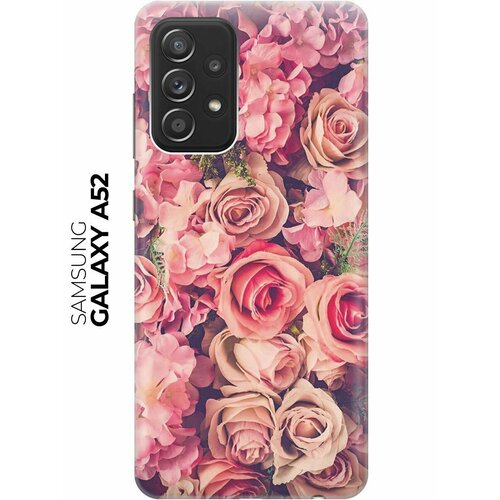 RE: PA Чехол - накладка ArtColor для Samsung Galaxy A52 с принтом Розовый куст re pa чехол накладка artcolor для samsung galaxy a52 с принтом с любовью