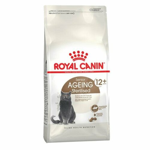 Royal Canin Для кастрированных кошек и котов старше 12 лет (Sterilized 12+), 400г 0.4 кг