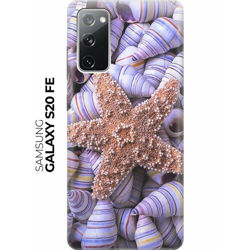 RE: PA Чехол - накладка ArtColor для Samsung Galaxy S20 FE с принтом Сиреневые ракушки re pa чехол накладка artcolor для samsung galaxy s20 fe с принтом две бабочки