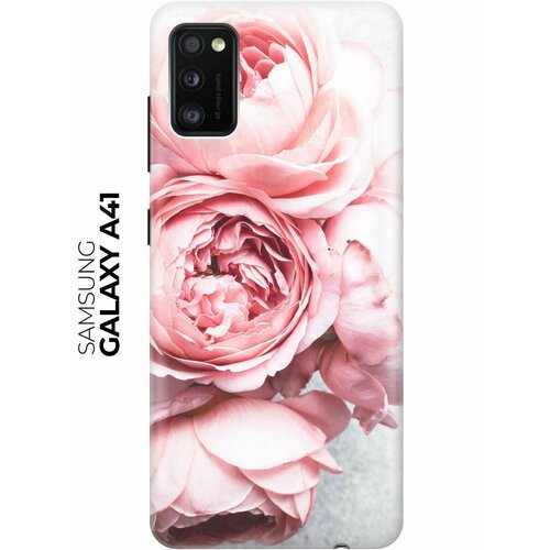 Cиликоновый прозрачный чехол ArtColor для Samsung Galaxy A41 с принтом Нежность cиликоновый прозрачный чехол artcolor для samsung galaxy a10 с принтом нежность