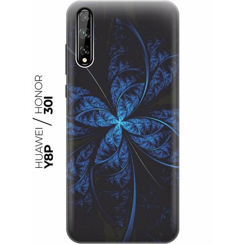 RE: PA Чехол - накладка ArtColor для Huawei Y8p / Honor 30i с принтом Темно-синяя абстракция re pa чехол накладка artcolor для oppo a91 reno 3 с принтом темно синяя абстракция