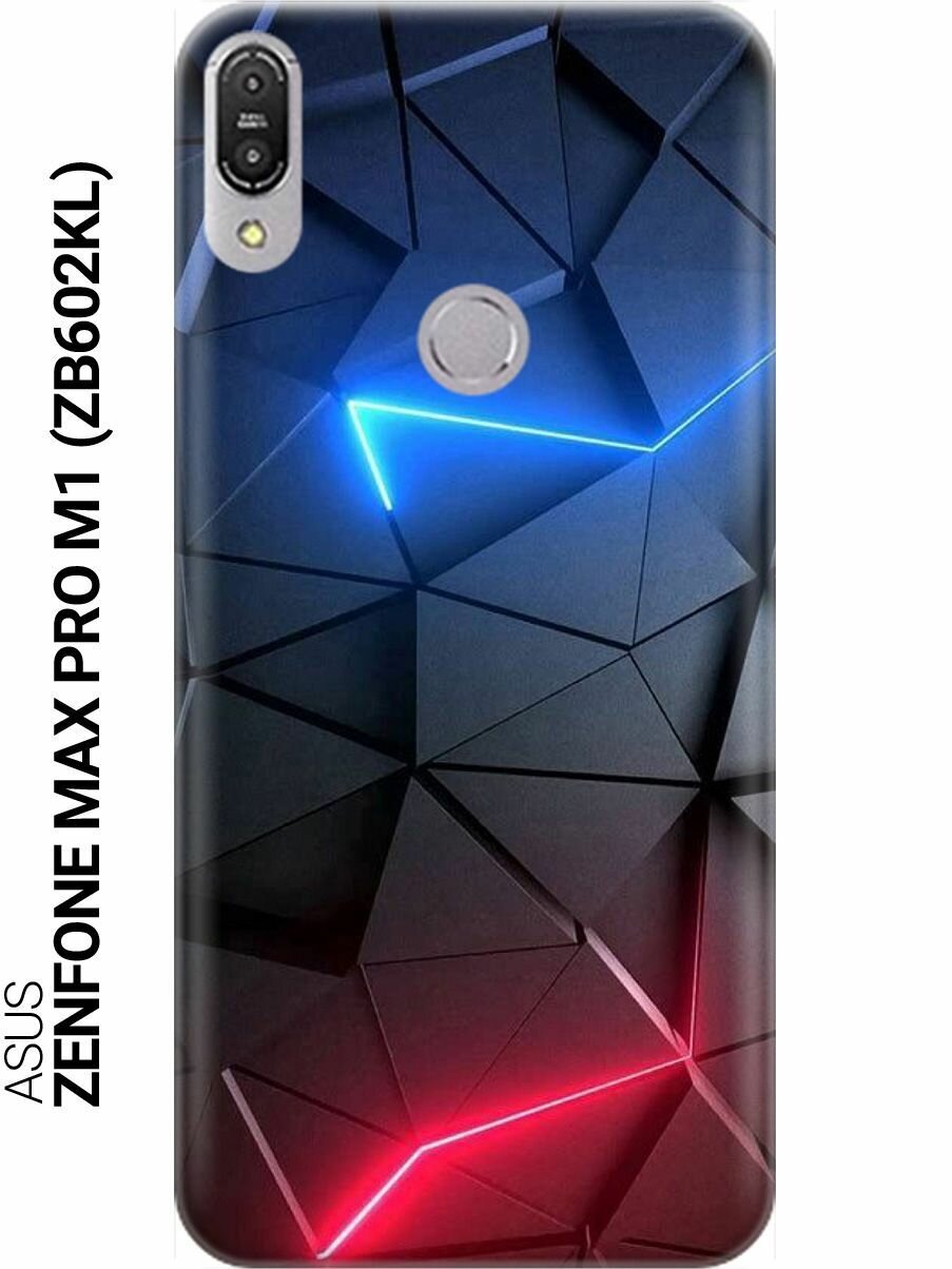 фото GOSSO Ультратонкий силиконовый чехол-накладка для Asus Zenfone Max Pro M1 (ZB602KL) с принтом "Кот в зеленой шапке"