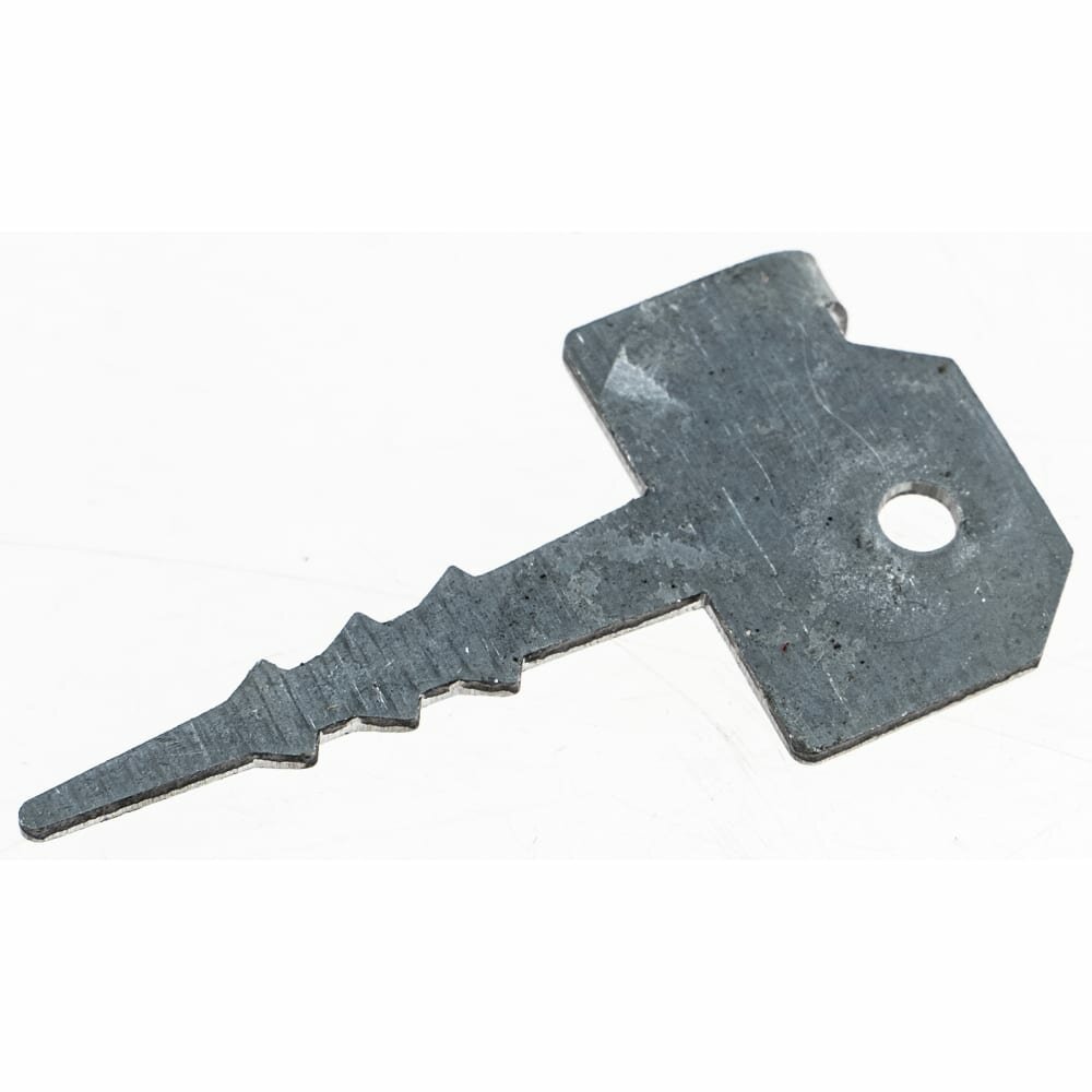 Крепление террасной доски Ключ (Кляммер), 2 мм, 60мм х 30 мм, цинк Сибртех 46557
