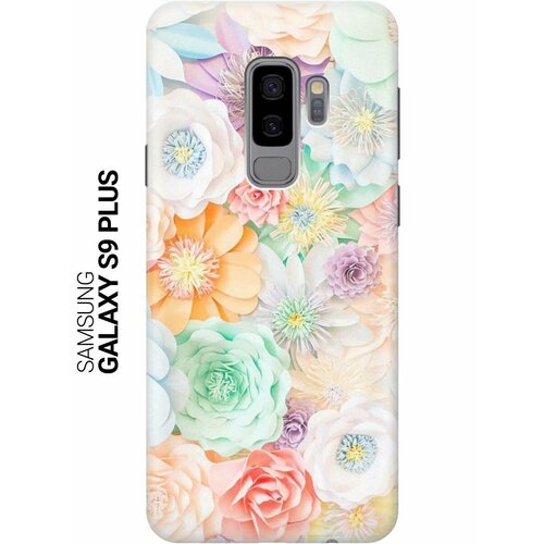 GOSSO Ультратонкий силиконовый чехол-накладка для Samsung Galaxy S9 Plus с принтом Цветочное многообразие ультратонкий силиконовый чехол накладка для samsung galaxy note 9 с принтом цветочное многообразие