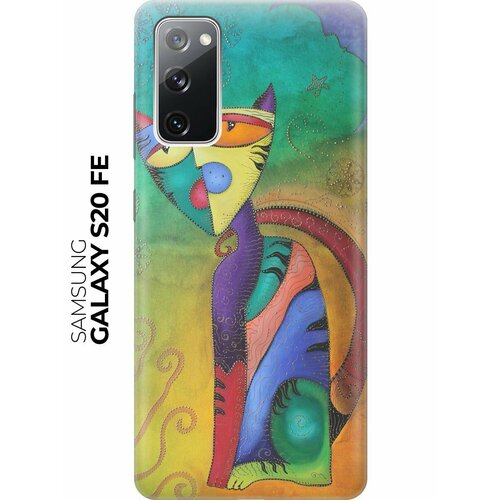 RE: PA Чехол - накладка ArtColor для Samsung Galaxy S20 FE с принтом Разноцветный котик re pa чехол накладка artcolor для samsung galaxy a72 с принтом разноцветный котик