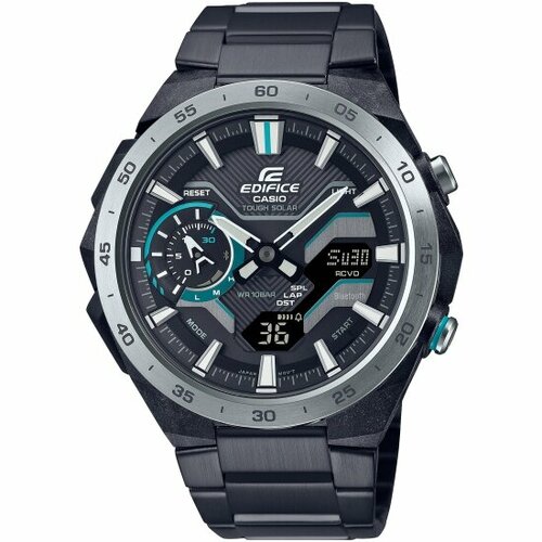 Наручные часы CASIO Edifice ECB-2200DD-1A, черный часы наручные мужские casio edifice ecb 950mp 1a японские оригинальные с гарантией