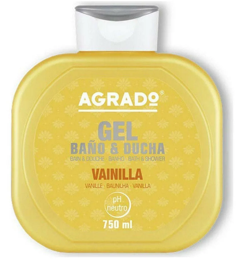 AGRADO, Гель для душа VANILLA, 750 мл