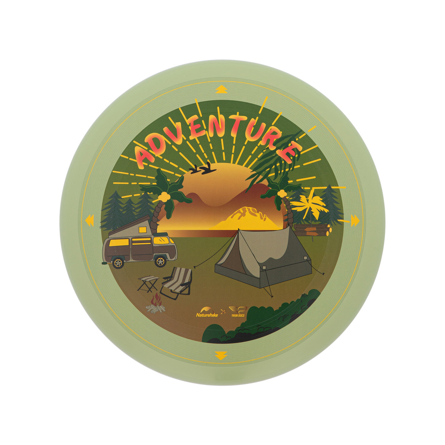 Фрисби Naturehike Didcs joint frisbee 175g Army Green