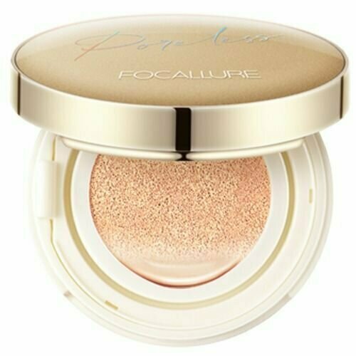 Тональный крем кушон, Focallure, Poreless Matte Air Cushion Foundation, тон 101, 10 г