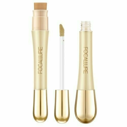 Консилер с кистью, Focallure, Soft Matte Complete Concealer, тон 06, 8 г консилер для лица с кистью focallure soft matte complete concealer 8 гр