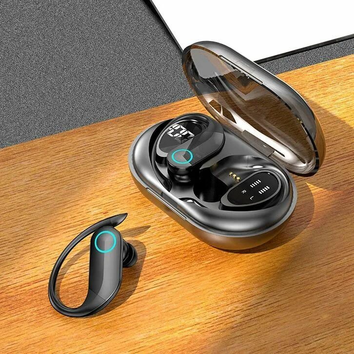 Наушники Спортивные Беспроводные С Заушным Креплением G37 Bluetooth ...