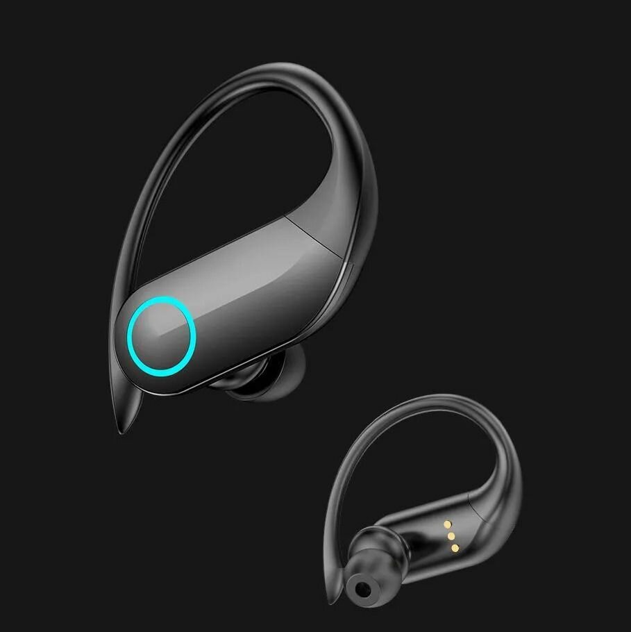 Наушники спортивные беспроводные с заушным креплением G37, Bluetooth-гарниура с сенсорным управлением с защитой от дождя и пота — фото 2
