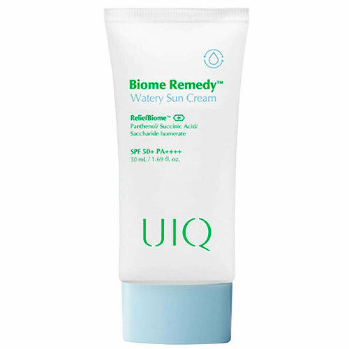 UIQ Солнцезащитный крем на водной основе Biome Remedy Watery Sun cream (Chemical Sunscreen) 50 мл