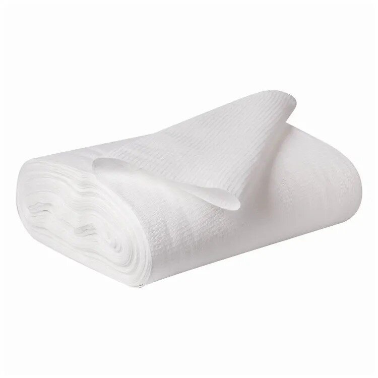 Полотно вафельное обтирочная ткань ткань для уборки ширина 40 см рулон 50 м плотность 100 г/м. кв.