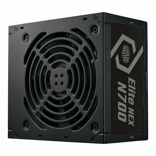 Cooler Master Блок питания 700 Ватт Power Supply Elite NEX N700 700W ATX 120mm 5xSATA 2xPCI-E 62 3xMolex APFC EU Cable MPW-7001-ACBN-BEU 608000₽