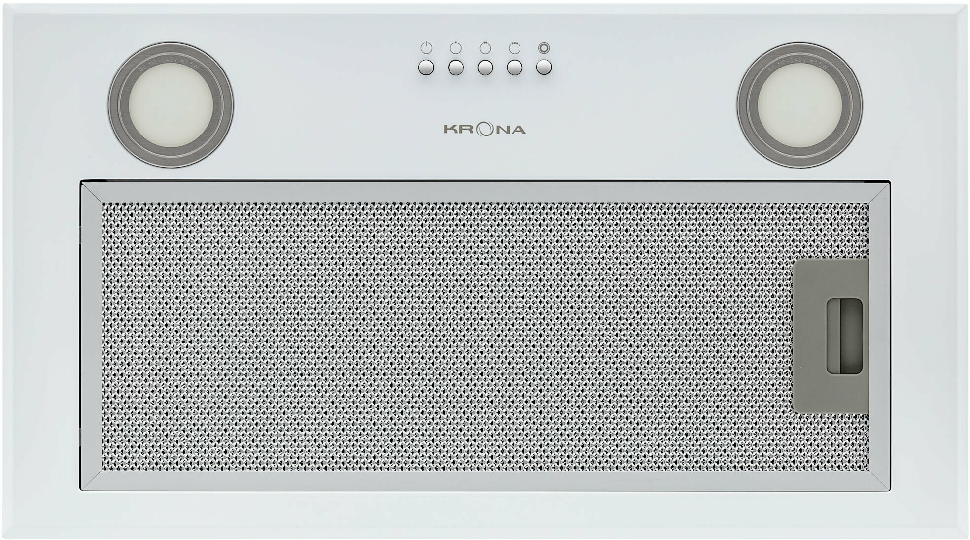 Вытяжка встраиваемая ADEL 600 WHITE PB KRONA - фото №3