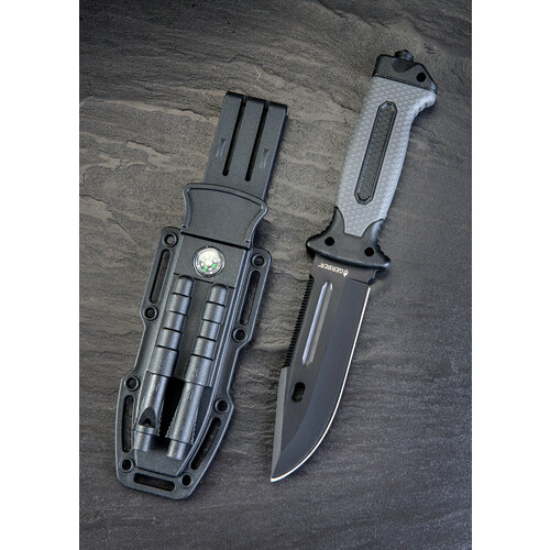 туристический набор топор ссср 5в1 и нож туристический 4038а и вечная спичка пуля Нож туристический 4038А