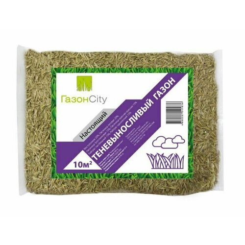 Семена газонной травы настоящий теневыносливый 0,3 кг (комплект 3шт)