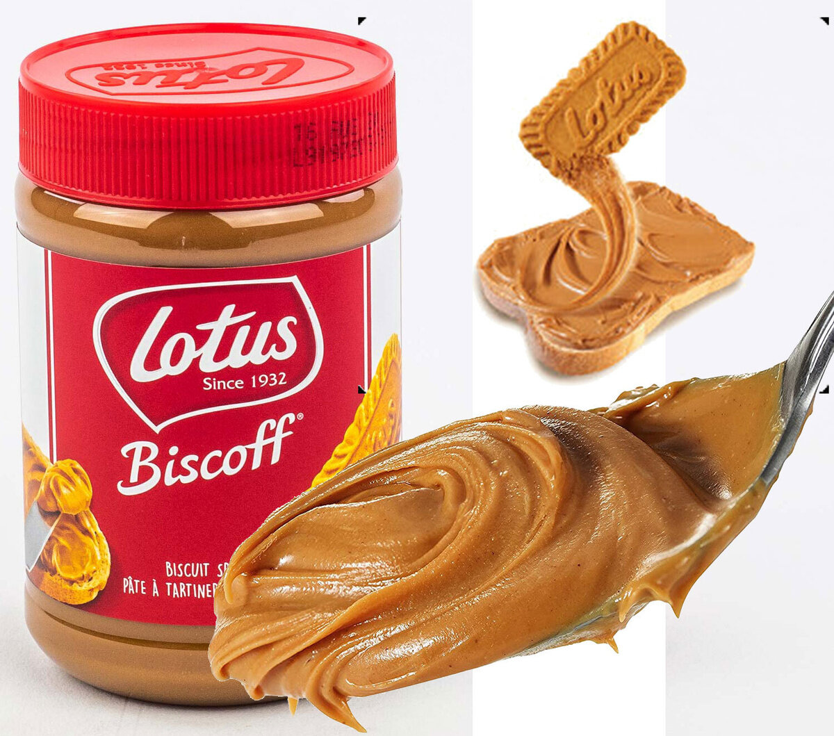 Lotus Biscoff карамелизованная бисквитная паста 400 грамм - фотография № 4