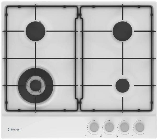 фото Варочная панель газовая Indesit THPM 641 W/WH/I белый