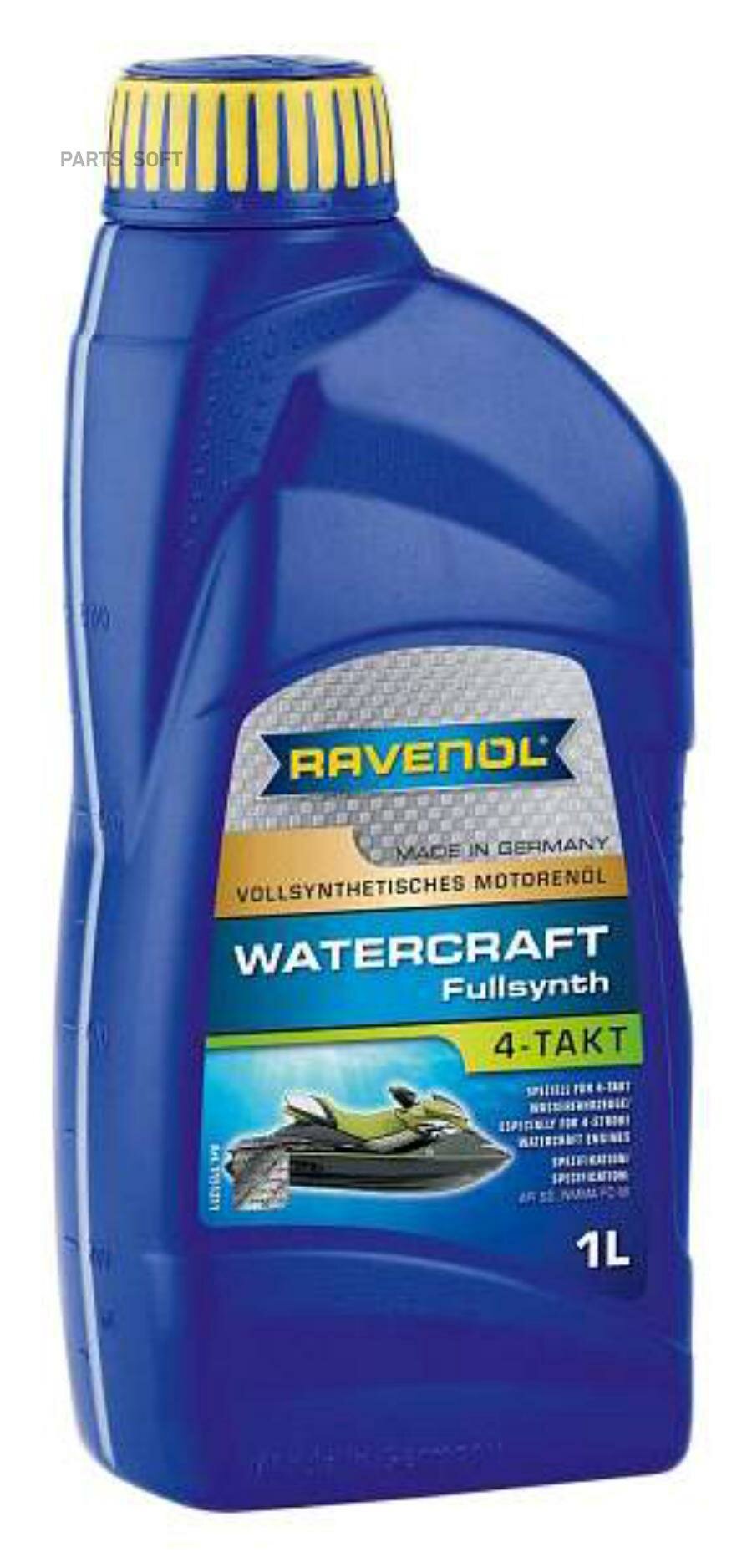 Моторное масло для 4-Такт RAVENOL Watercraft 4-Takt (1л) new RAVENOL / арт. 115121100101999 - (1 шт)