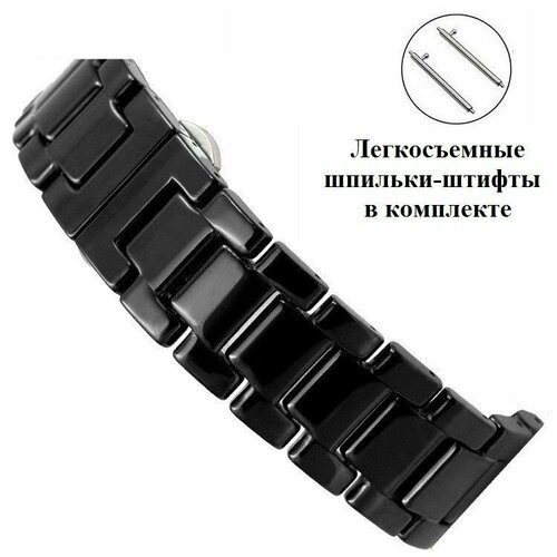 фото Браслет диаметр шпильки 1.5 мм, размер 18мм, черный time96