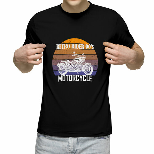 фото Футболка us basic, размер xl, черный