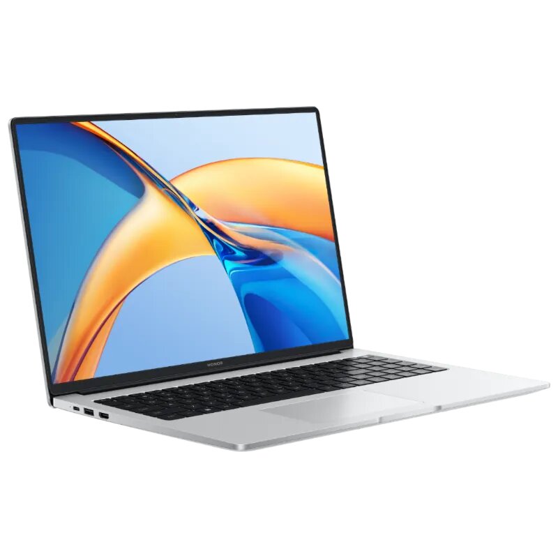 16" Ноутбук Honor MagicBook X 16 Pro 1920x1080, AMD Ryzen 7 7840HS, 16Gb DDR5, SSD 512Gb, AMD Radeon 780M, Windows 11, серебристый, англ. раскладка — фото 5