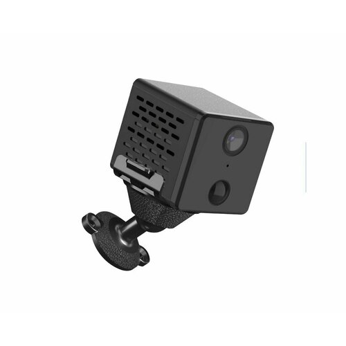 миниатюрная full hd wi fi маленькая камера наблюдения jmc wf 58 система распознавания человека невидимая ночная подсветка Миниатюрная WI-FI камера наблюдения JMC-VC71 (Full HD) (W4806RU) 3mp (2304х1296) с аккумулятором с датчиком движения. Запись на SD карту. Угол 100