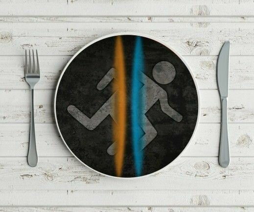 фото Тарелку Portal 2, Портал 2 №7