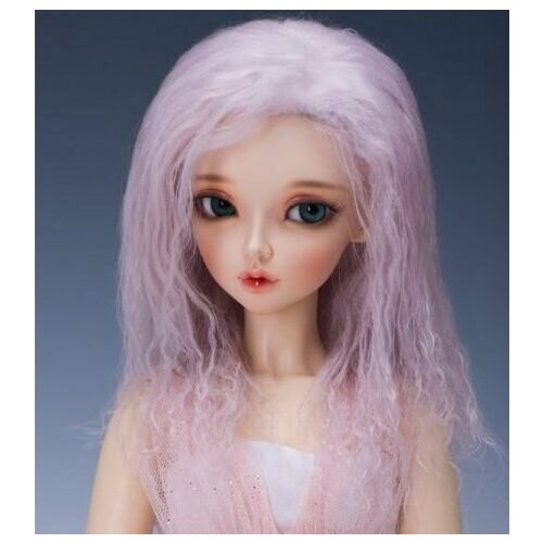 Сиреневый Парик для Фипли fairyland fpw 11 wig blond for feeple парик блонд с чёлкой размер 23 5 25 см для кукол фипли фейриленд
