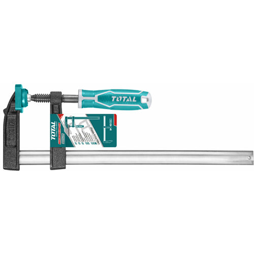 Струбцина F-типа 120х800мм , THT1321204 TOTAL струбцина f типа 120х800мм tht1321204