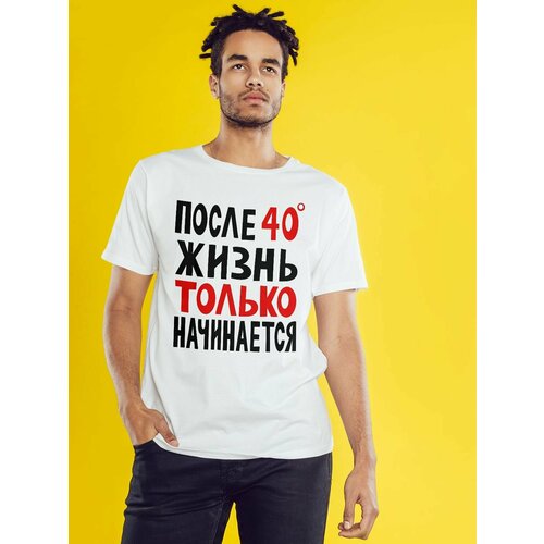 фото Футболка, размер 2xl, белый нет бренда